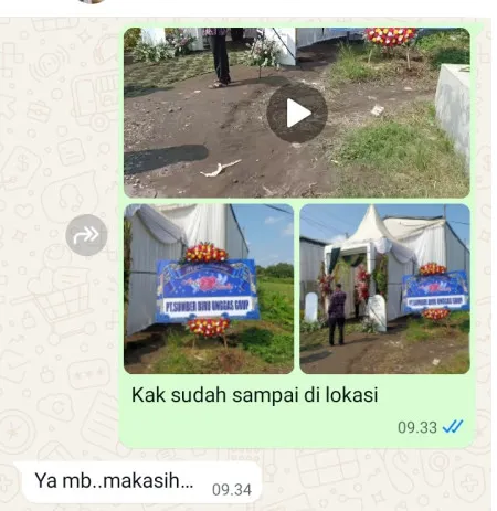 Pengiriman Karangan Bunga Nunuk Lelea