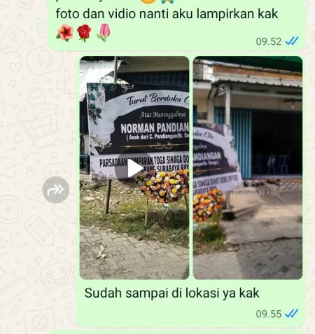 Pengiriman Karangan Bunga Nunuk Lelea