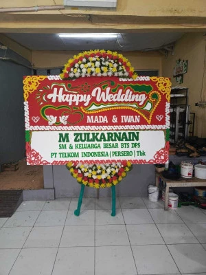 Papan Bunga di Nunuk Lelea