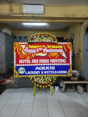 Papan Bunga di Nunuk Lelea