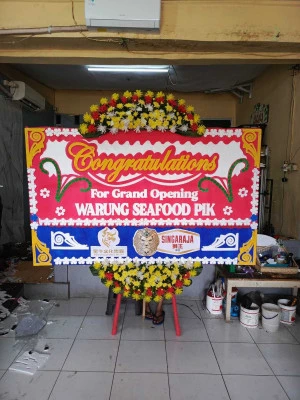 Papan Bunga di Nunuk Lelea