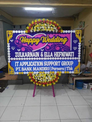 Papan Bunga di Nunuk Lelea